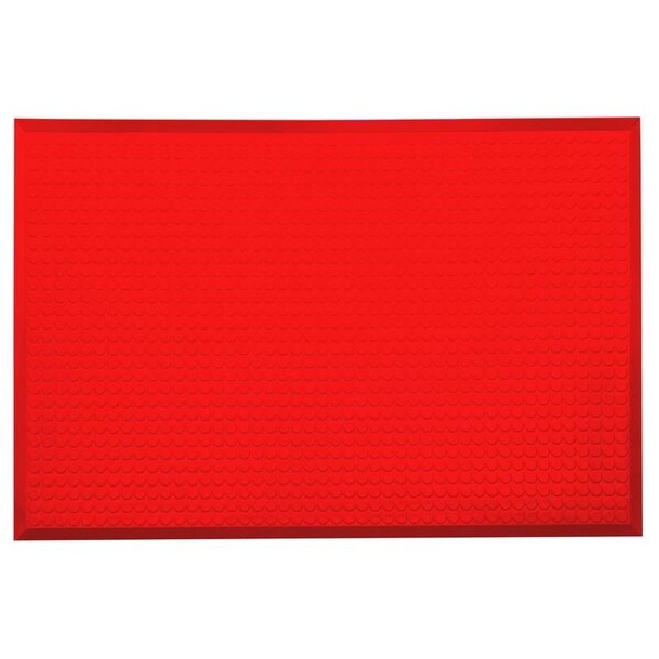 Ergomat Ergomat Infinity Smooth Red 2ft x 17ft Anti-Fatigue Floor Mat INS0217-R - main
